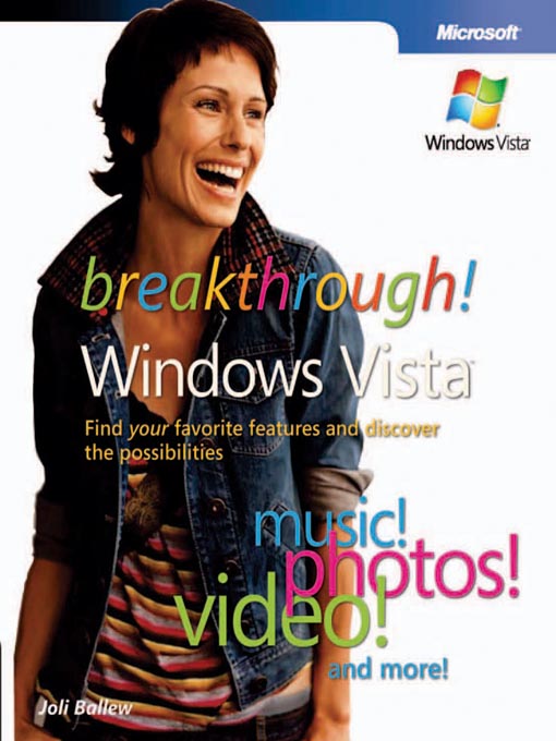 Title details for Breakthrough Windows Vista™ by Joli Ballew - Available